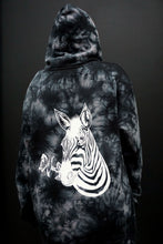 Load image into Gallery viewer, Grey Tie Dye Zoomancy Hoodie
